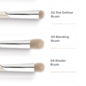 Brocha plana para delinear 02 (Flat Definer Brush)