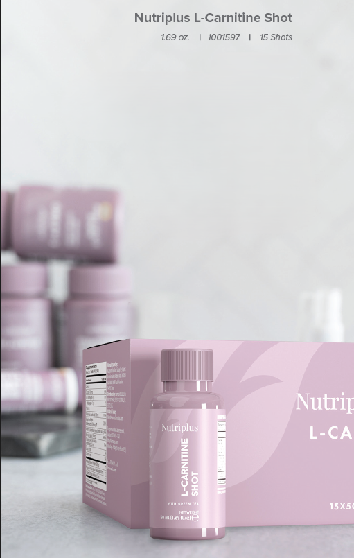 Shot de L-Carnitina (Nutriplus L-Carnitine Shot) 1.69