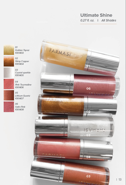 Lipstick Ultimate Shine Shiny Copper 0.27 oz