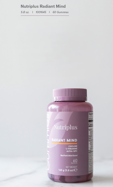 Nutriplus Mente Radiante 5.8 oz. 60 Gomitas
