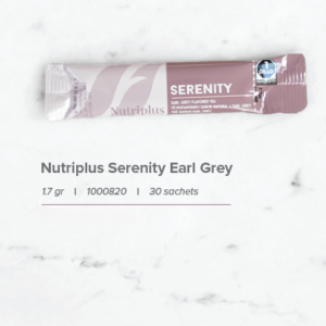 Té Nutriplus Serenity Earl Grey Caja de 30 Sobres de 1.7 gr. C/U